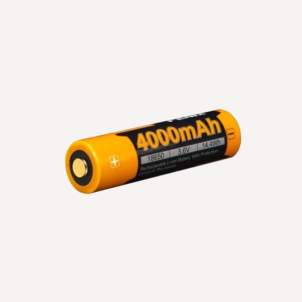 Аккумулятор 18650 Fenix ARB-L18-4000 (Li-Ion 3,6V/14,4Wh/max7A)
